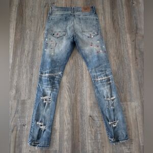 Jordan Craig Men's Blue Skinny Jeans Sizs 30/32